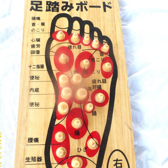 WD1 - FOOT REFLEXOLOGY In Chinese FOOT CHART Foot Doctor Foot Health - Picture 1 of 4